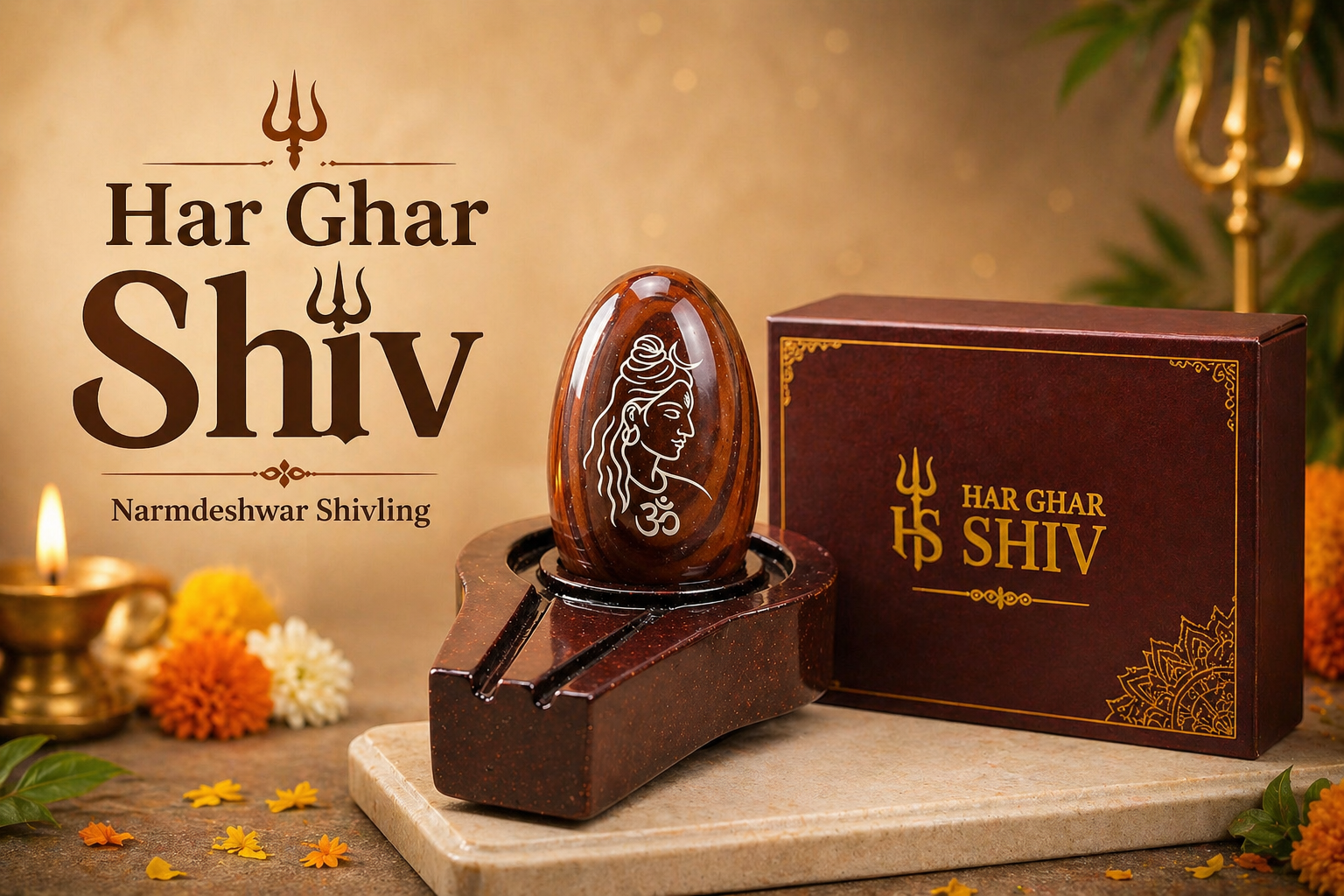 Narmdeshwar Shivling – 100% Natural