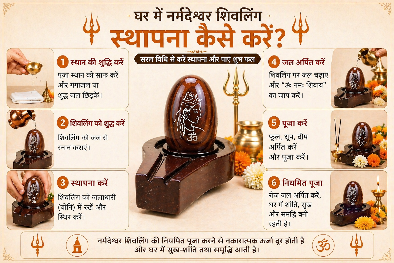 Narmdeshwar Shivling – 100% Natural