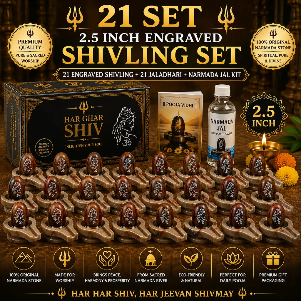 21 Shivlings for 21 Homes – Har Ghar Shiv Initiative