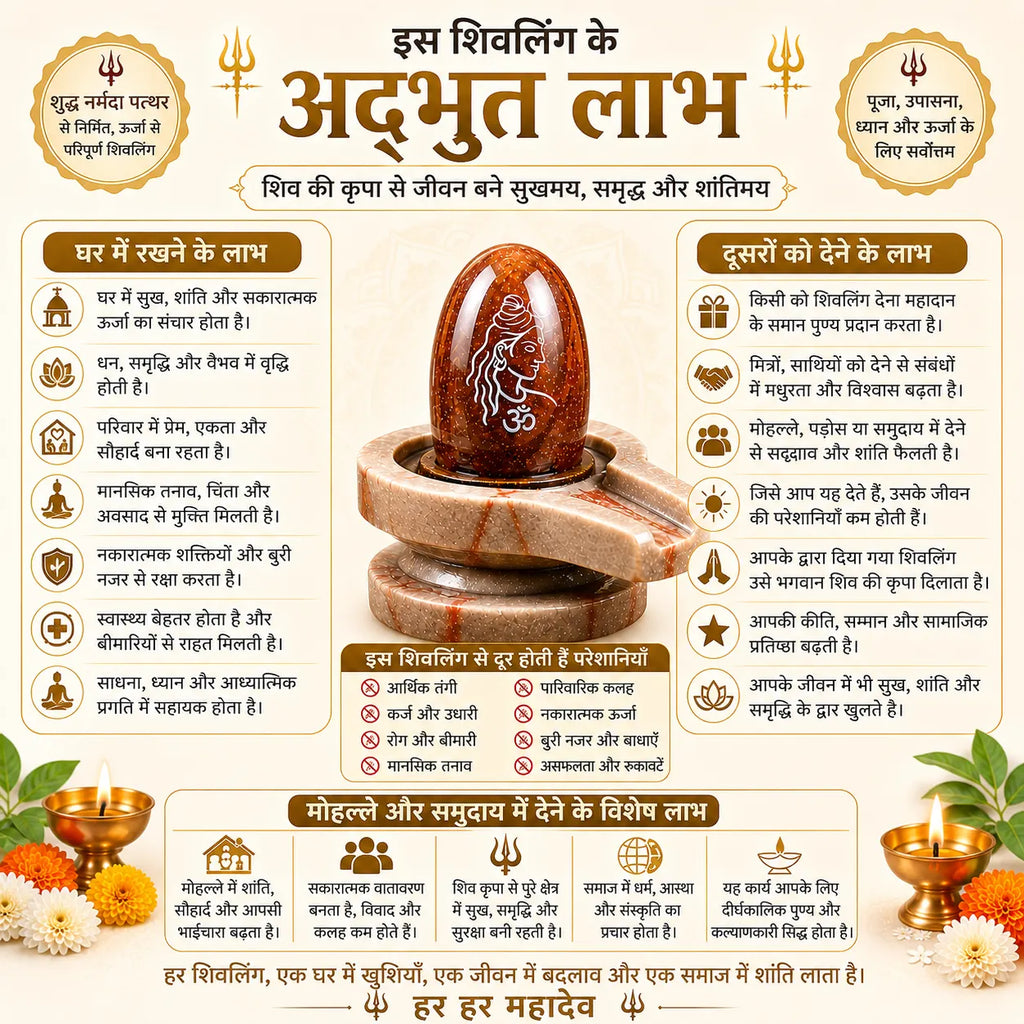 21 Shivlings for 21 Homes – Har Ghar Shiv Initiative