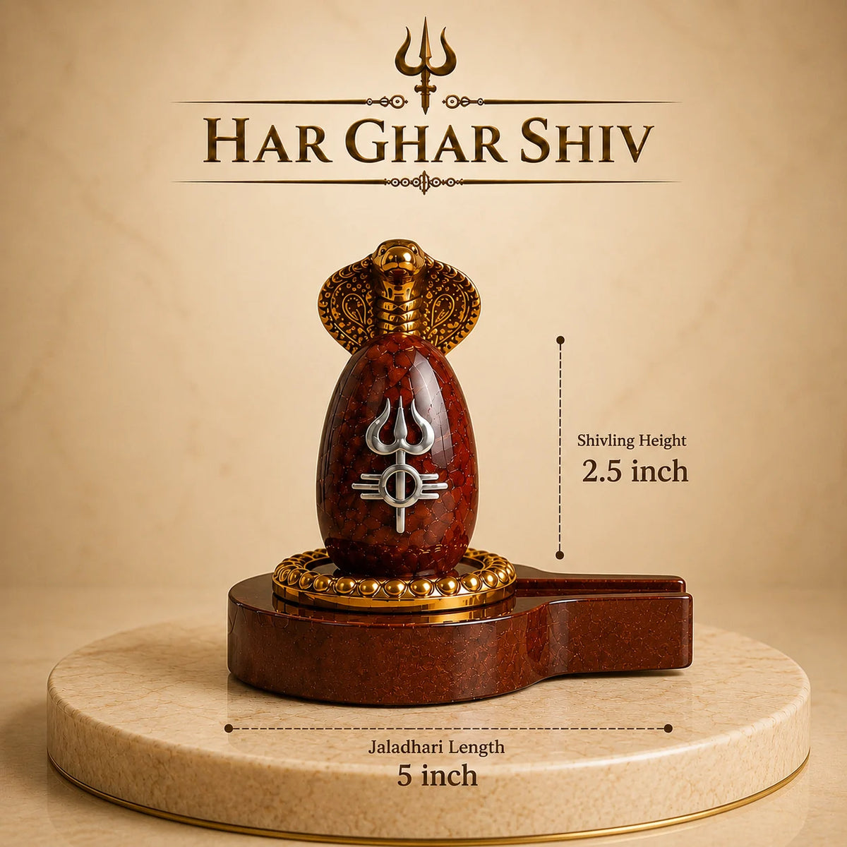 Sawan Special Narmdeshwar Shivling Complete Full Set – additional product photo