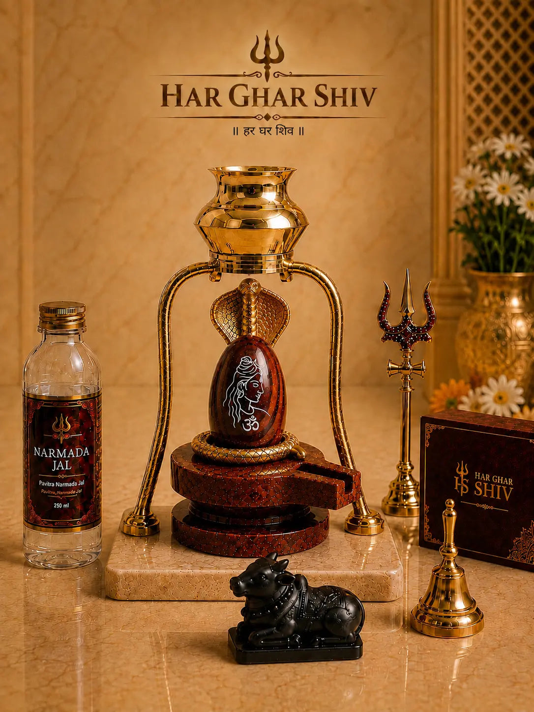 Sawan Special Narmdeshwar Shivling Complete Full Set – additional product photo