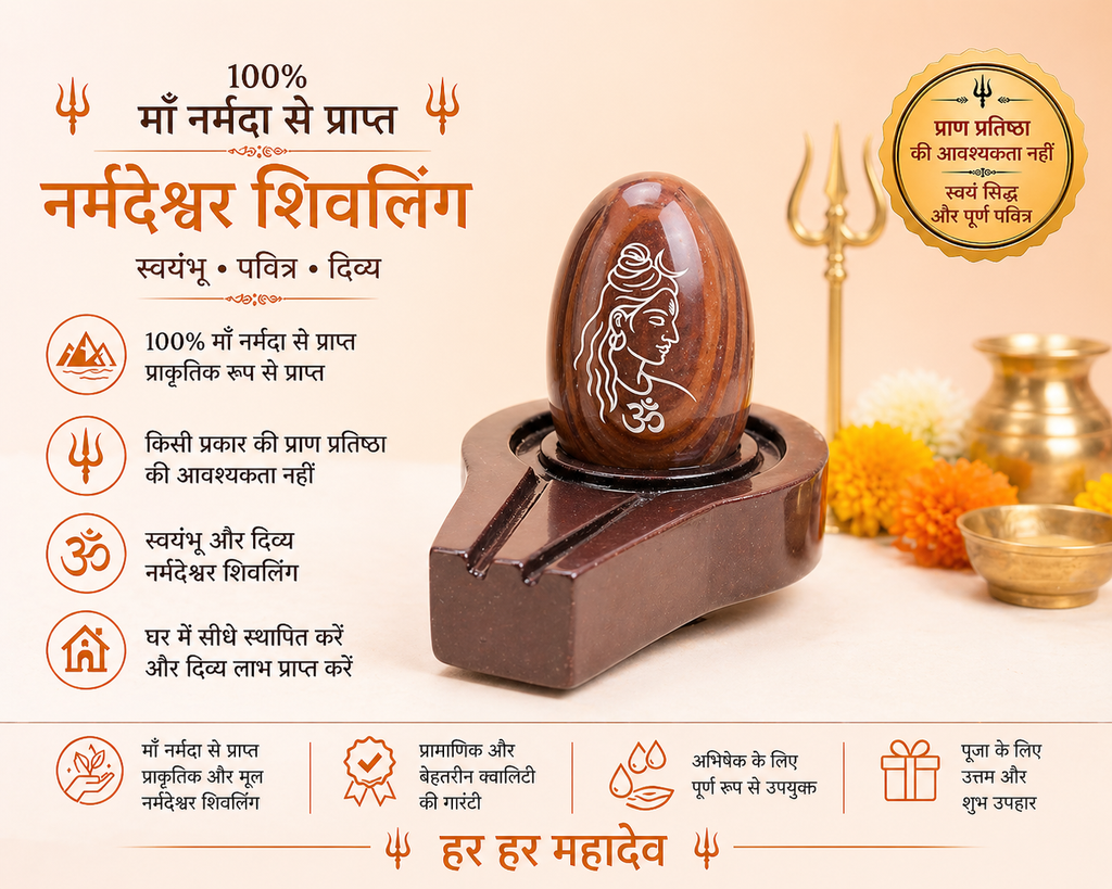 Narmdeshwar Shivling – 100% Natural
