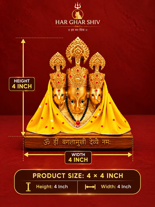 Bagalamukhi Mata Idol – Nalkheda Swaroop | Maa Pitambara Devi