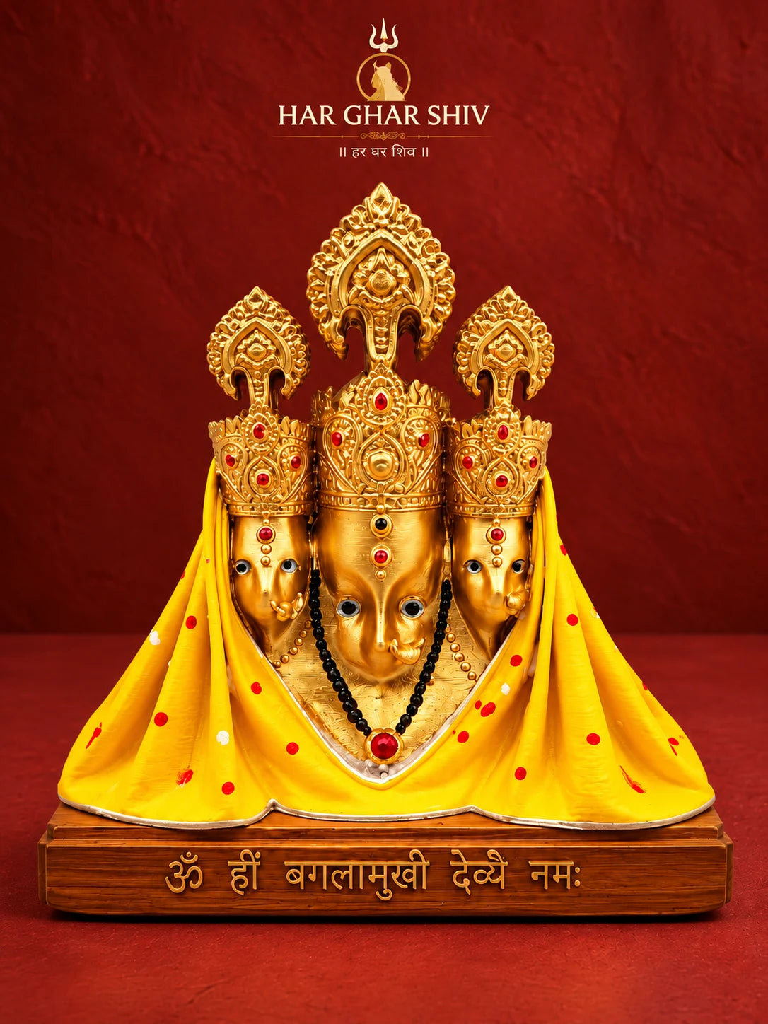 Bagalamukhi Mata Idol – Nalkheda Swaroop | Maa Pitambara Devi